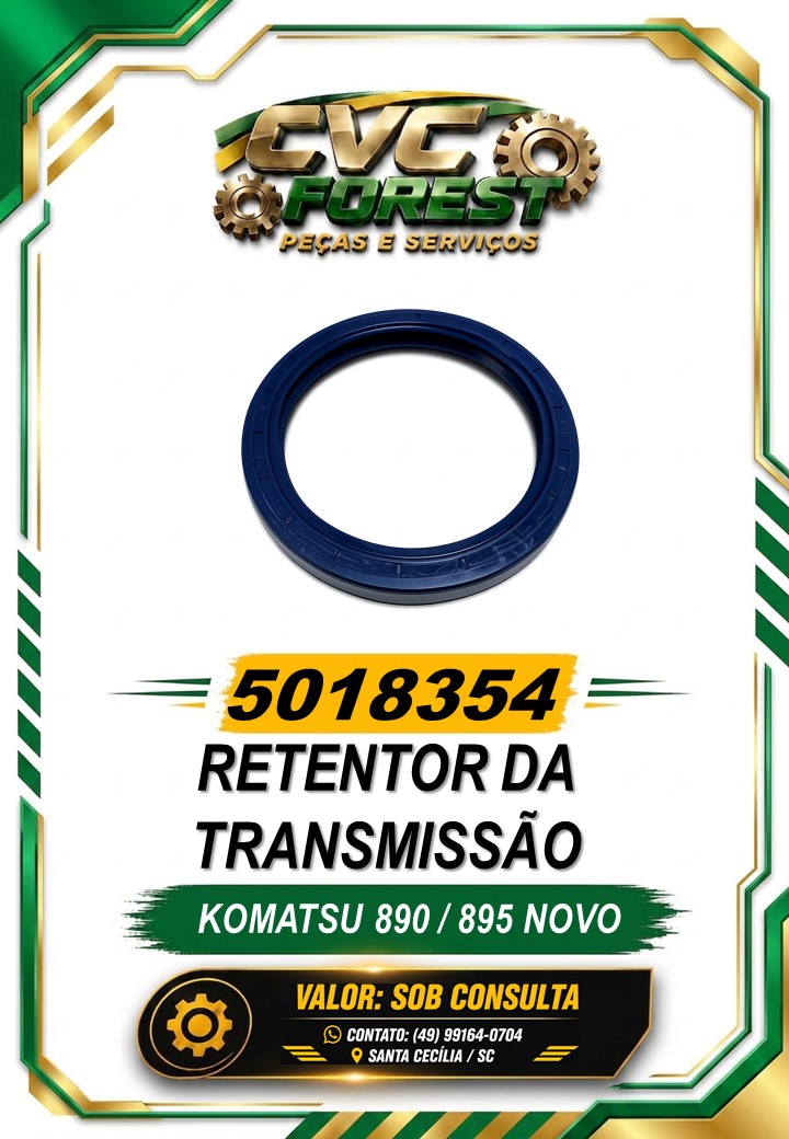 5018354 – Retentor da Transmissão – Komatsu 890 /&nbsp;895